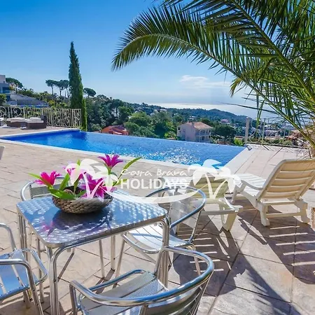 Villa Costa Brava Holidays Florada, Sea Views Lloret de Mar