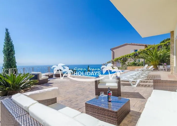 Costa Brava Holidays Florada, Sea Views Villa *